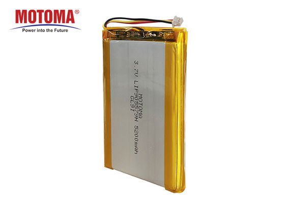 Batería del perseguidor de GPS de la motocicleta, baterías de 3.7V 5200mah Lipo