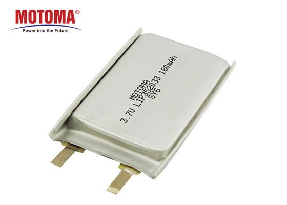 Batería usable del dispositivo de MOTOMA, batería de Rechargable 3,7 V 180mah Lipo