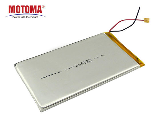 Alta batería usable larga del dispositivo de la duración de ciclo de la batería 3.7V3000mah 4.5*62*107m m de Rechargable del poder más elevado de la capacidad