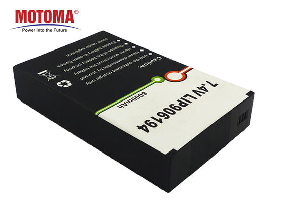 Batería de Lipo del litio de la densidad de alta energía, 7,4 batería de V 6000mah Lipo