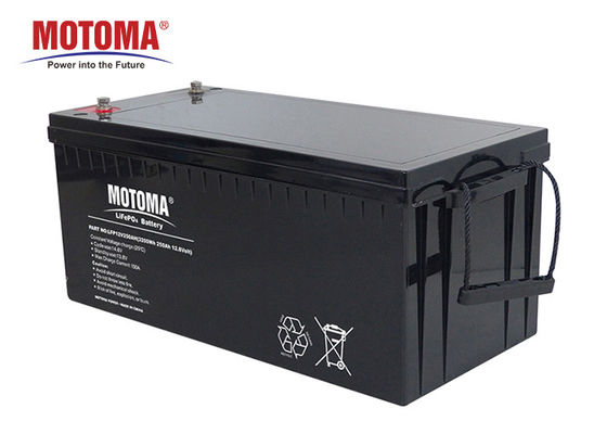 Batería de litio solar de la vida útil de la pared larga 12V 250Ah LiFePO4 del poder para las Sistema Solar caseras