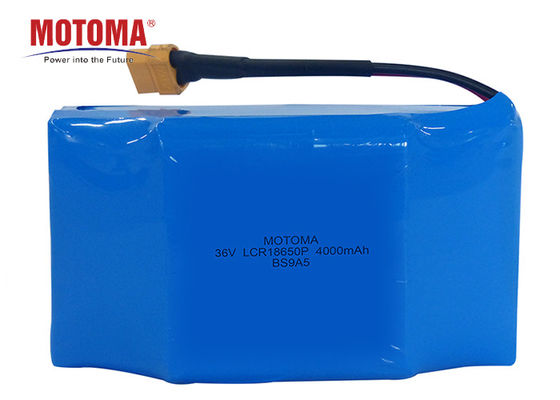 litio Ion Battery, 18650 10s Li Ion Battery Pack del cilindro de 36V 4000mAh