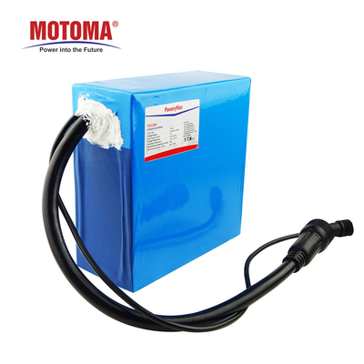 Luz solar recargable de encargo de Ion Battery For LED del litio de 12V 50Ah 18650