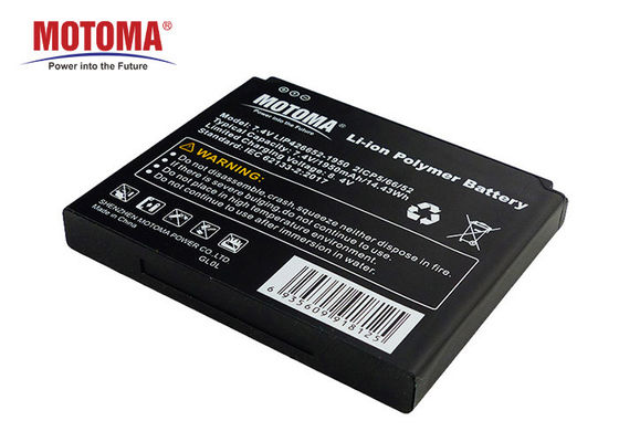 500 Time Wearable Device Battery , 1950mah Polymer Battery Packs